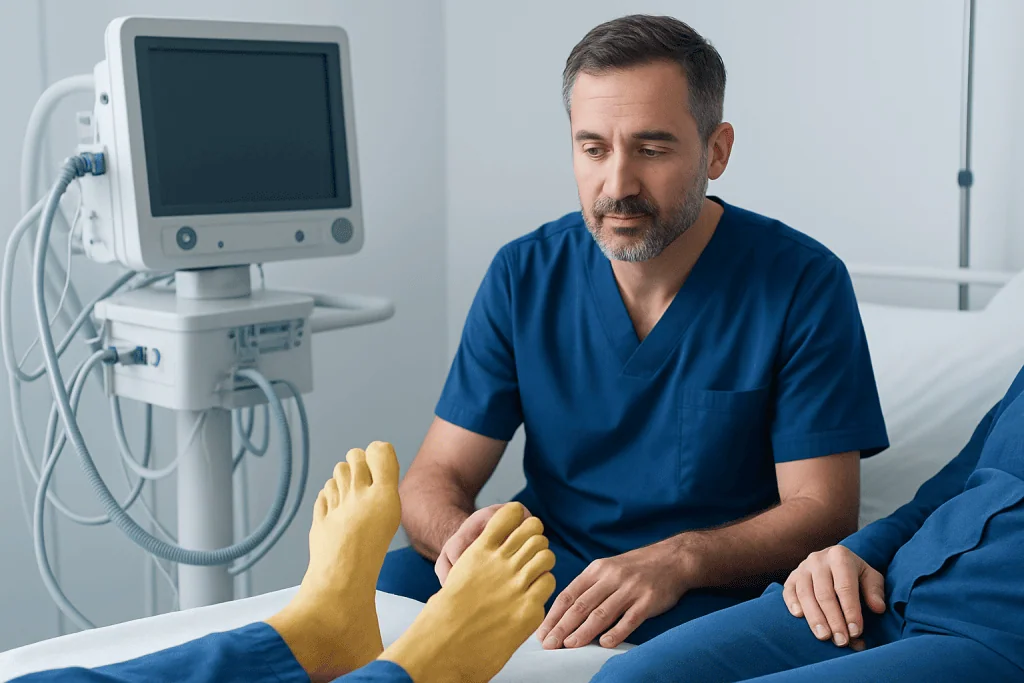 Common symptoms and patterns to notice — yellow feet