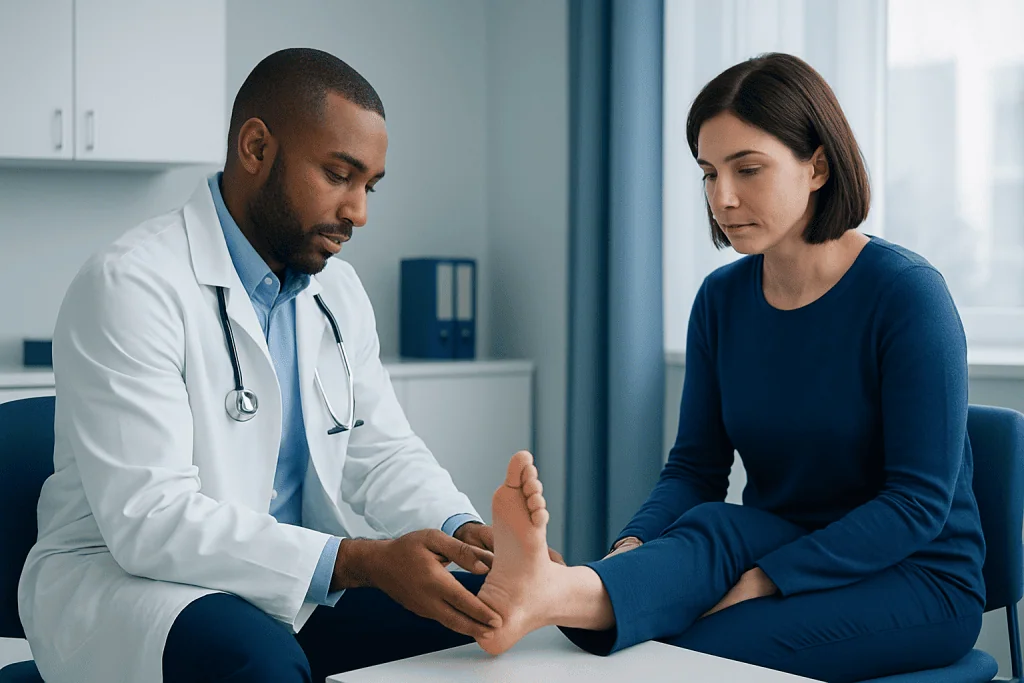 Common symptoms and signs — overpronation