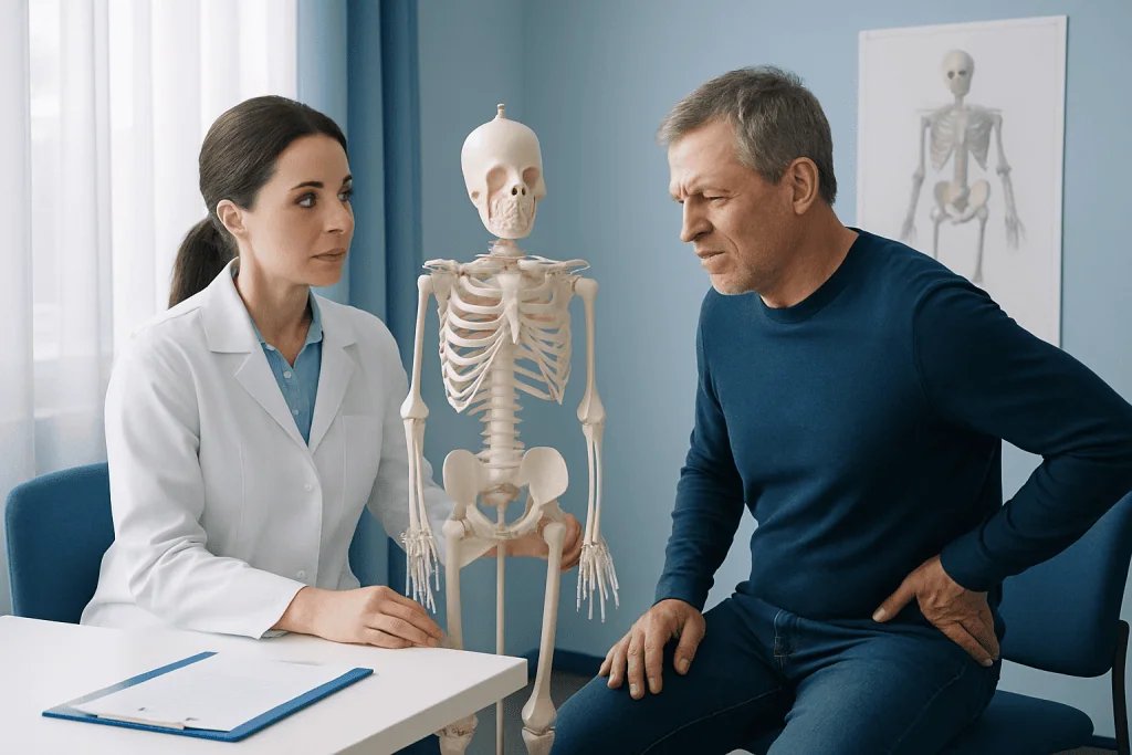 Common symptoms and warning signs of skeletal problems — skeletal system
