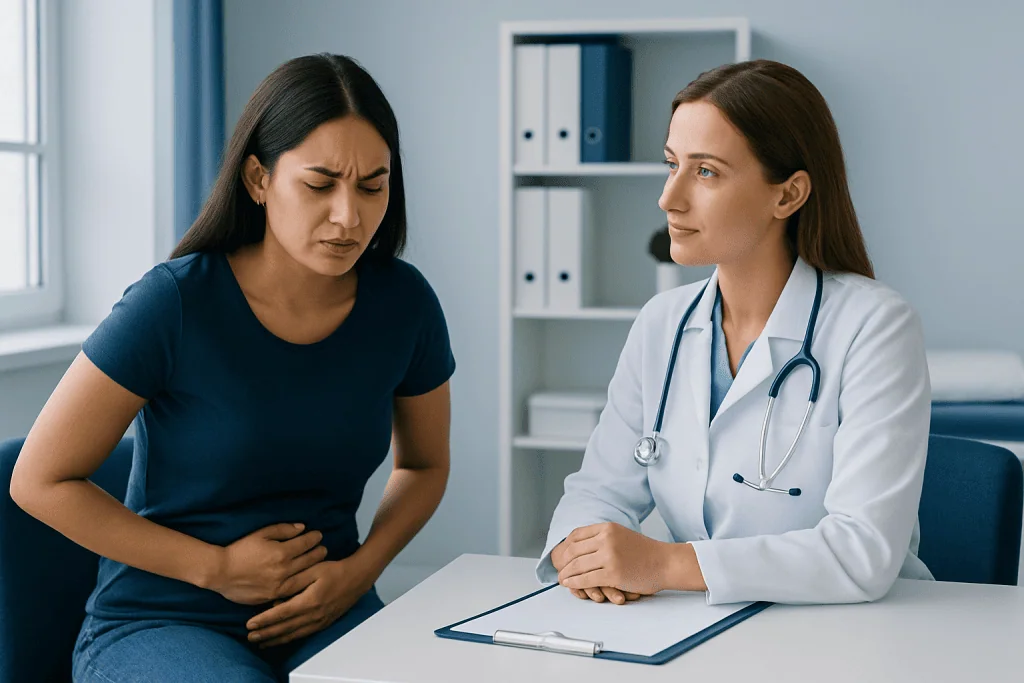 Common symptoms and what is considered typical — diarrhea and menstrual