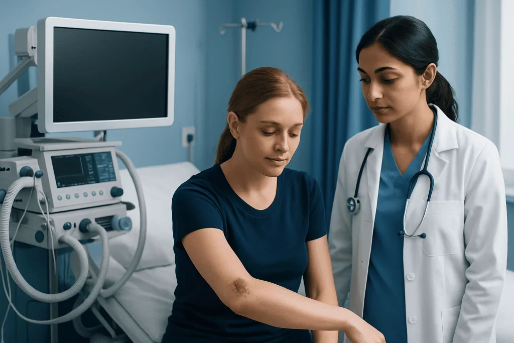 Common Symptoms and What Normal Healing Looks Like — scabs