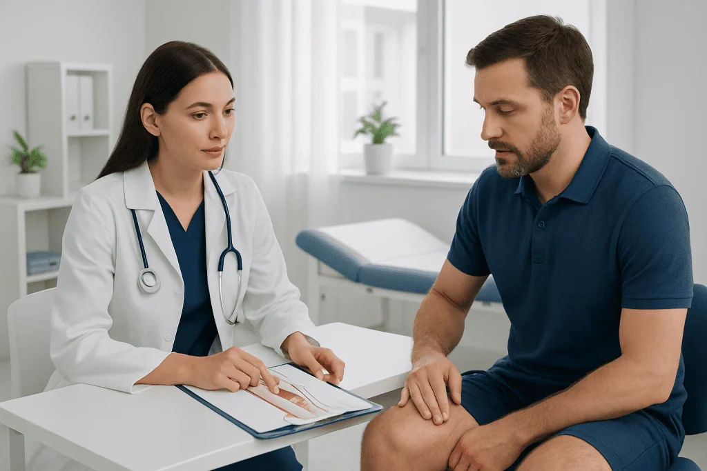Common symptoms and what they can mean — vastus lateralis