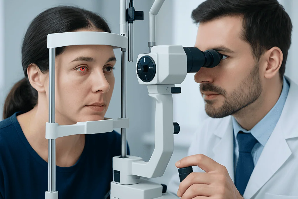 Common Symptoms and What They Can Suggest — red dot in eye