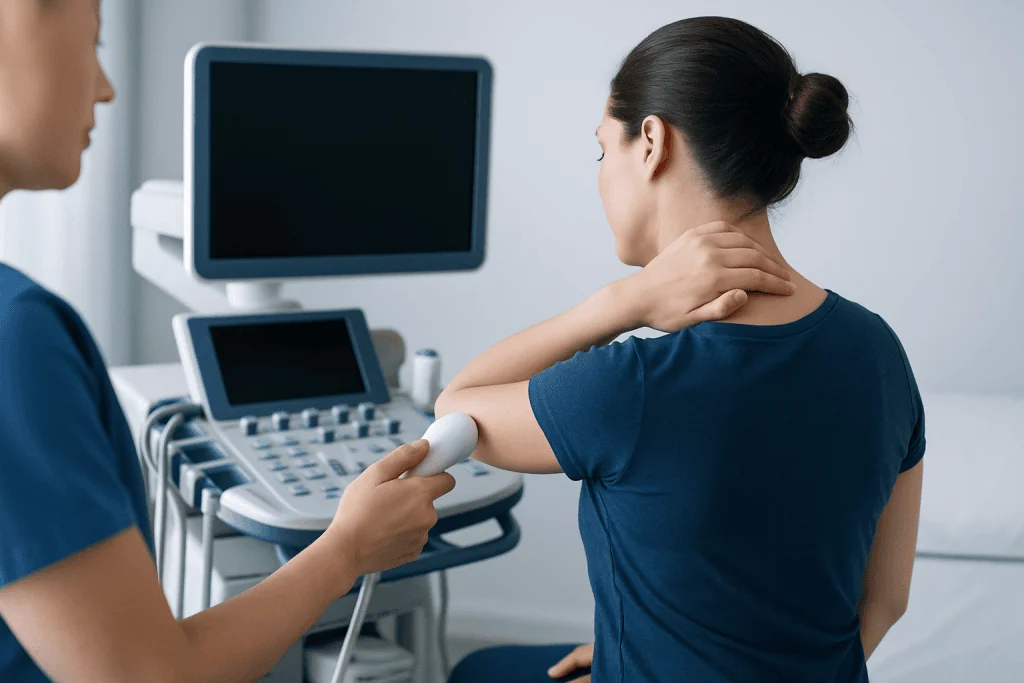 Common symptoms and where pain is felt — levator scapulae muscle