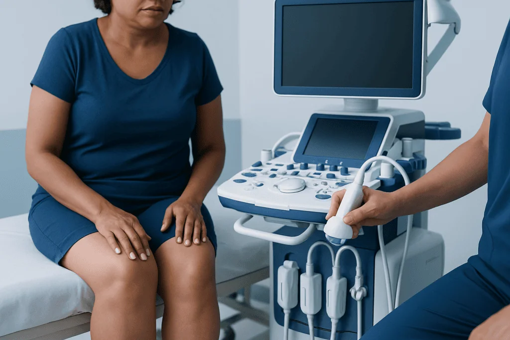 Common symptoms and where swelling appears — water retention