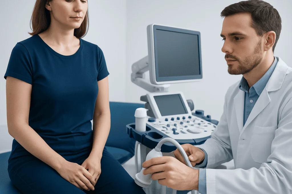 Common symptoms by body area — yeast infection