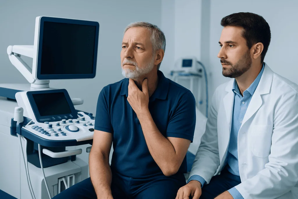 Common symptoms in men: underactive vs overactive thyroid — symptoms of thyroid dysfunction in men
