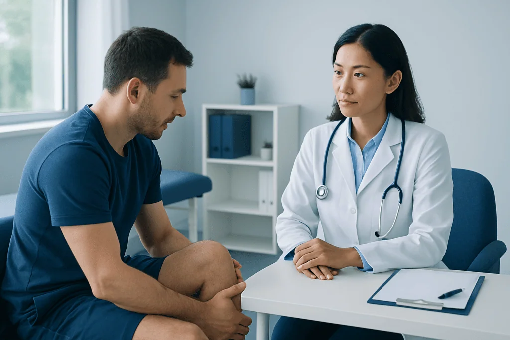 Common symptoms linked to the lateral malleolus — lateral malleolus