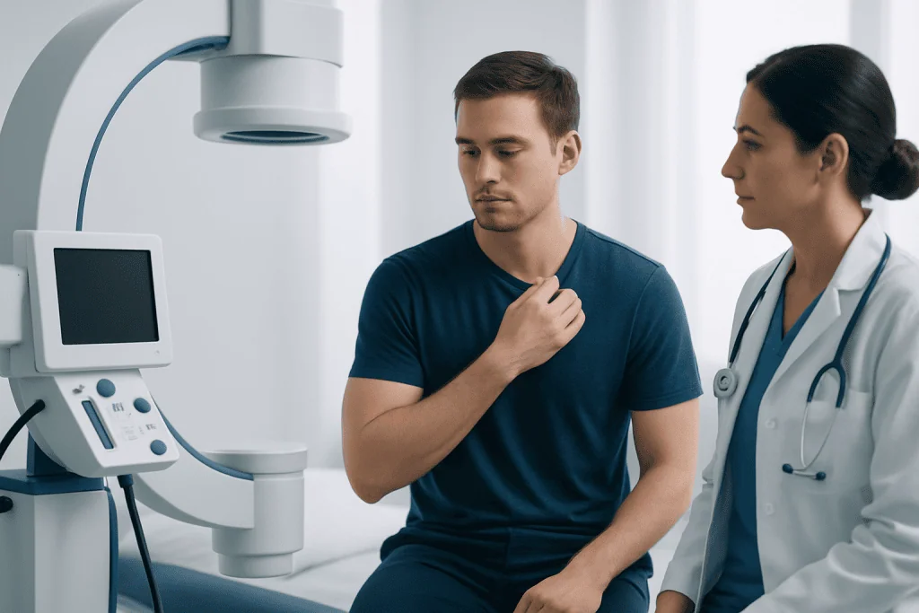 Common symptoms of collarbone problems — collarbone