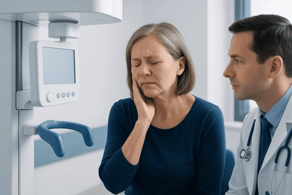 Common symptoms of facial bone problems — facial bones