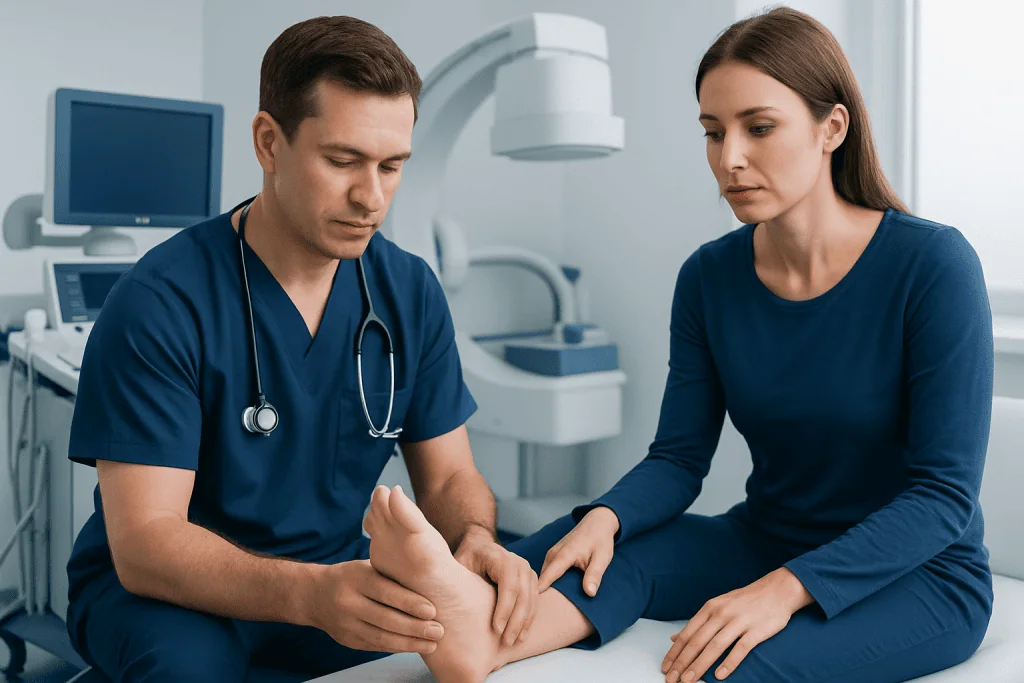 Common symptoms of forefoot problems — forefoot