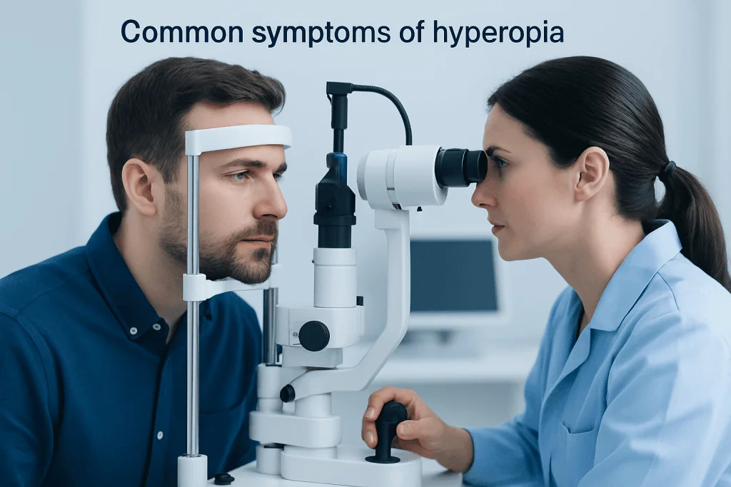Common symptoms of hyperopia — hyperopia