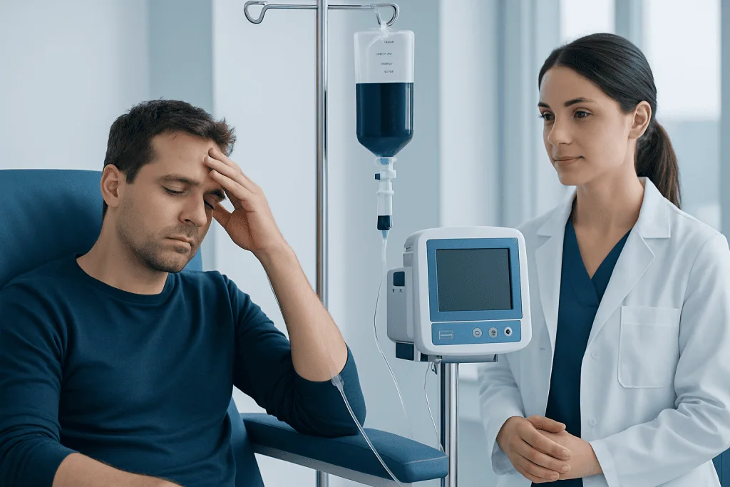 Common symptoms of low iron — liquid iron
