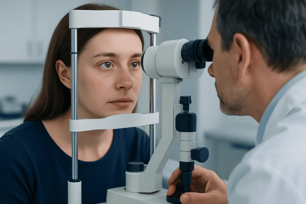 Common symptoms that can come with red eyes — natural red eyes