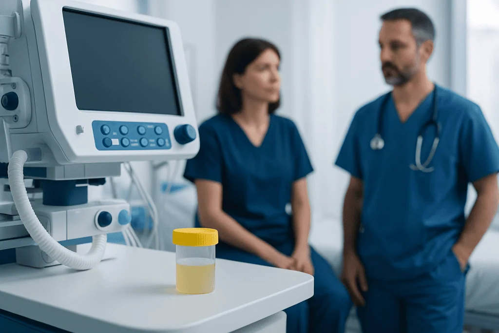 Common symptoms that can happen with cloudy urine — cloudy urine