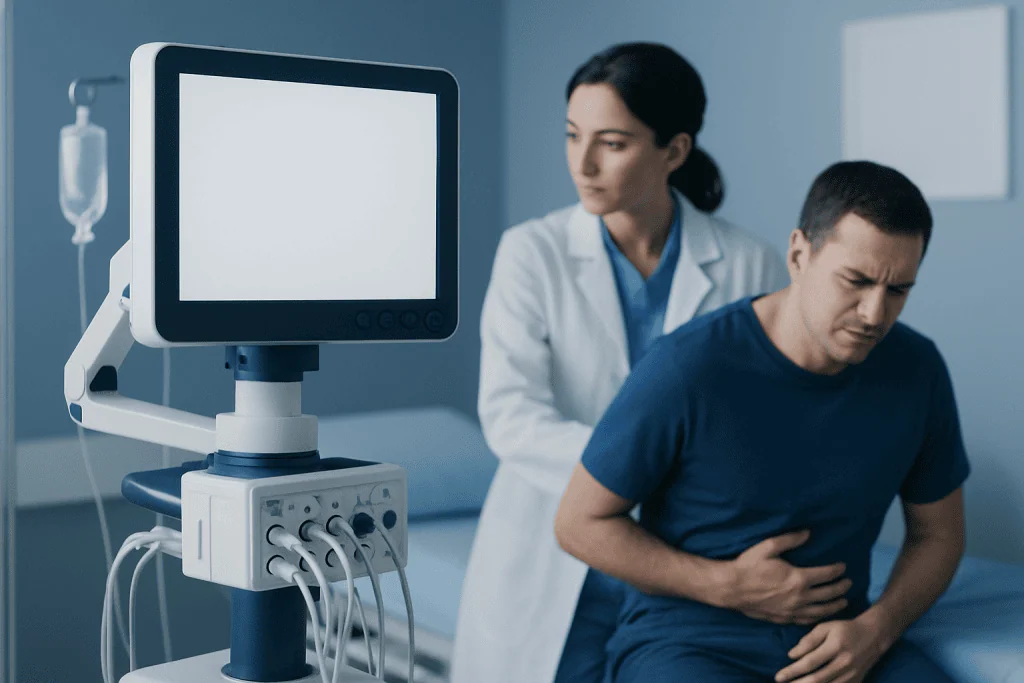 Common symptoms that can occur with nighttime stomach pain — stomach ache during night