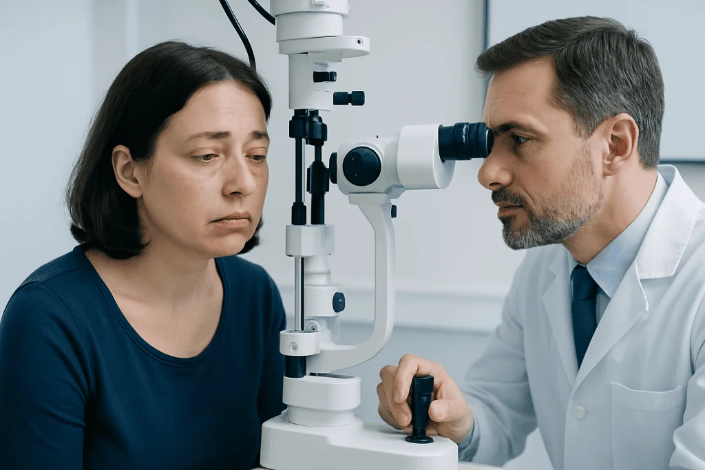 Common symptoms that can occur with swollen eyes — swollen eyes