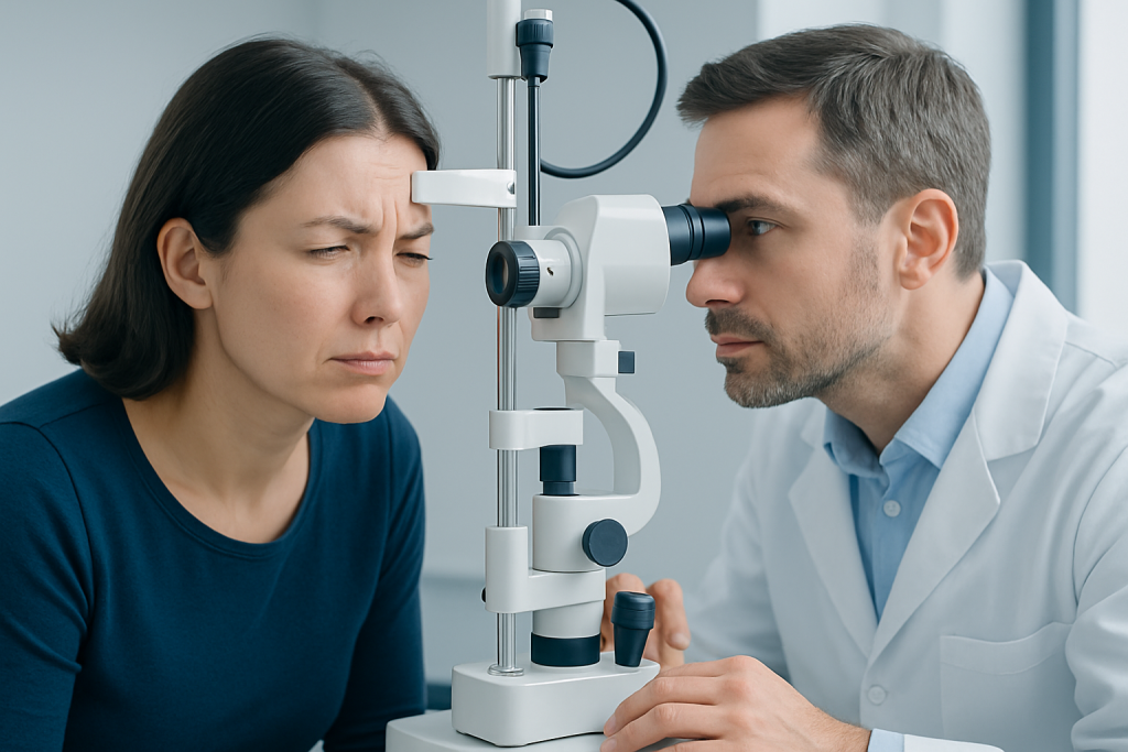 Squinting: A Complete Medical Overview 2 Common symptoms that may come with squinting — squinting
