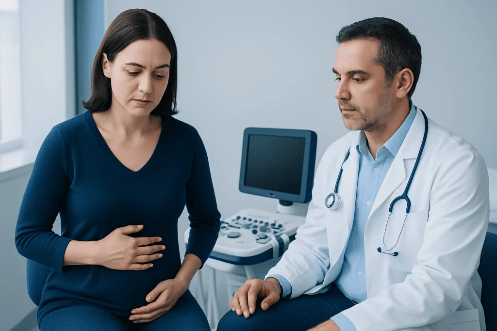 Common symptoms that may happen with early satiety — early satiety
