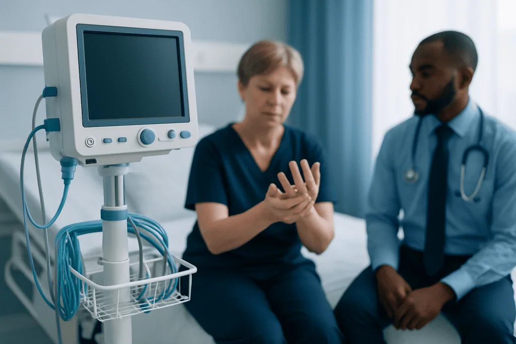Common symptoms that may happen with swollen fingers — finger swelling