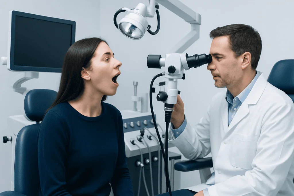 Common Symptoms That May Occur Alongside It — white pimple on tonsil