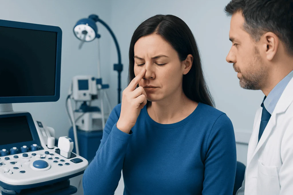 Common Symptoms That May Occur With One-Sided Nasal Blockage — one nostril clogged