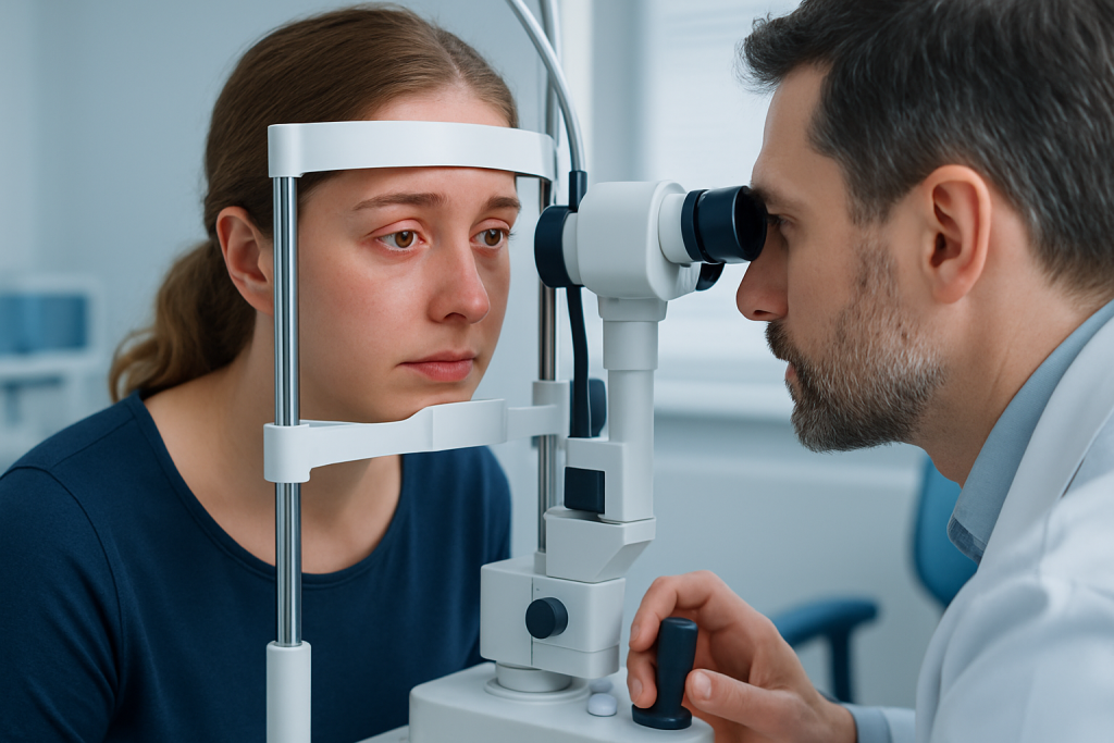 Common symptoms that may occur with redness — redness around eyes