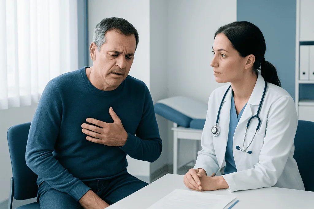 Common triggers and likely causes — chest pain that comes and goes