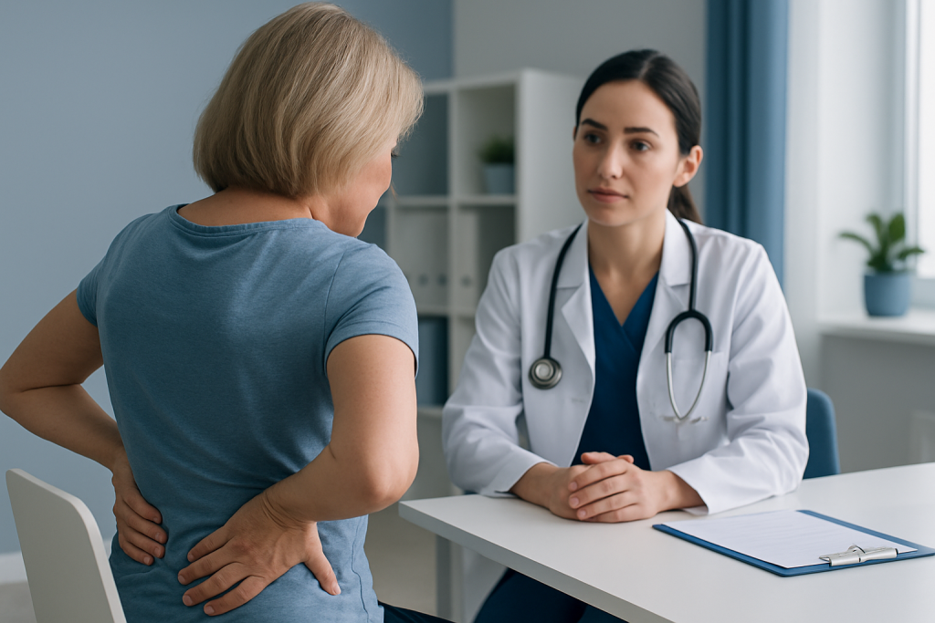 Common triggers and possible causes — back ache upper right