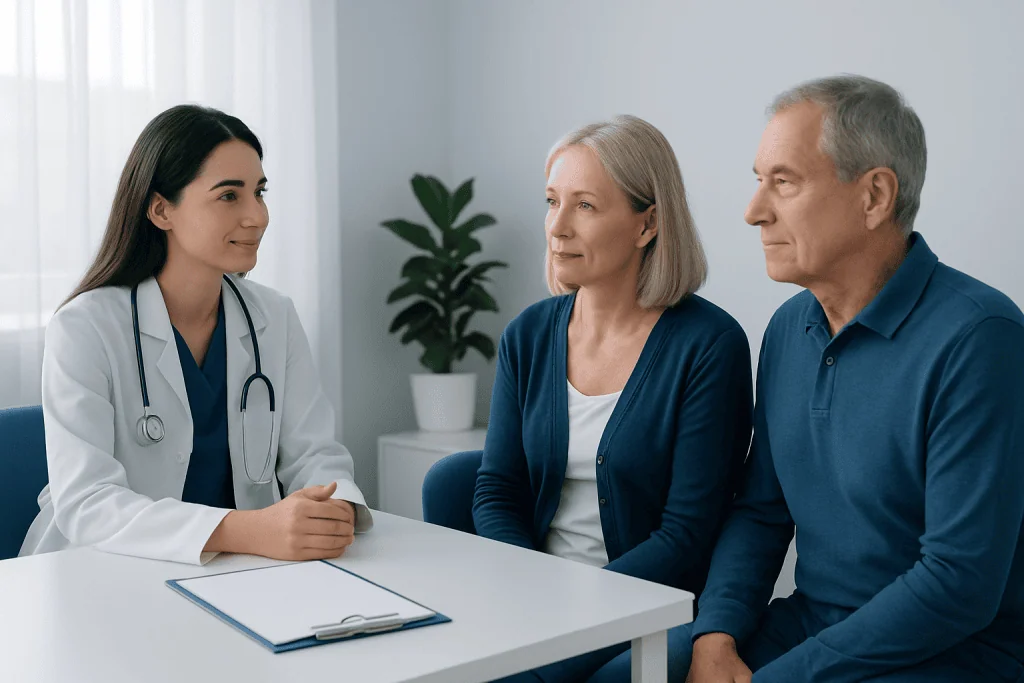 Decide how and when updates will be sent — family update plan during treatment in Turkey