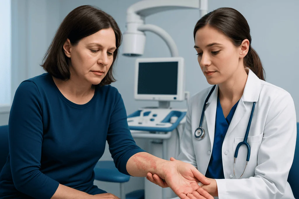 Early signs and symptoms — psoriasis treatment