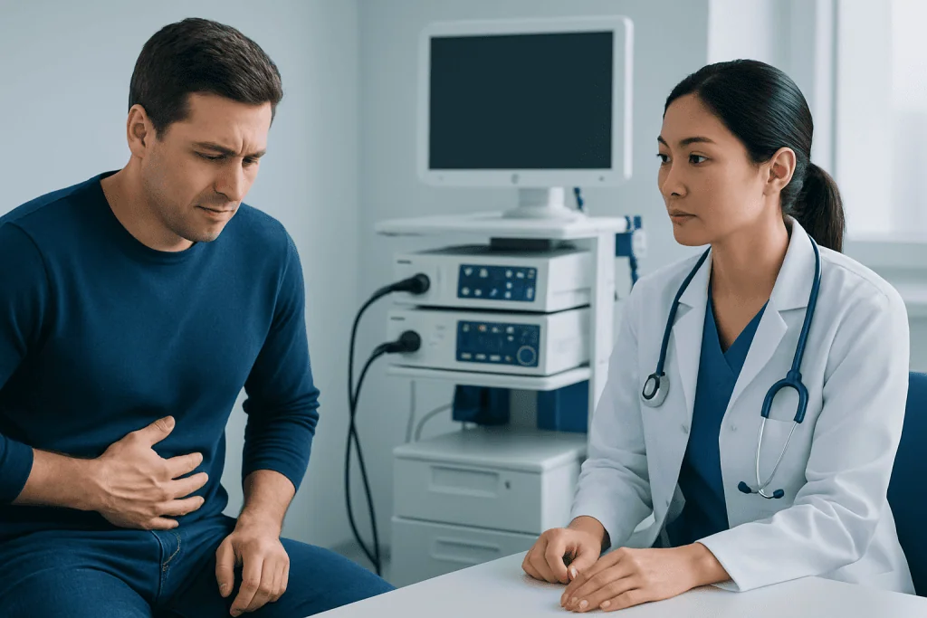 Early signs and symptoms — peptic diseases