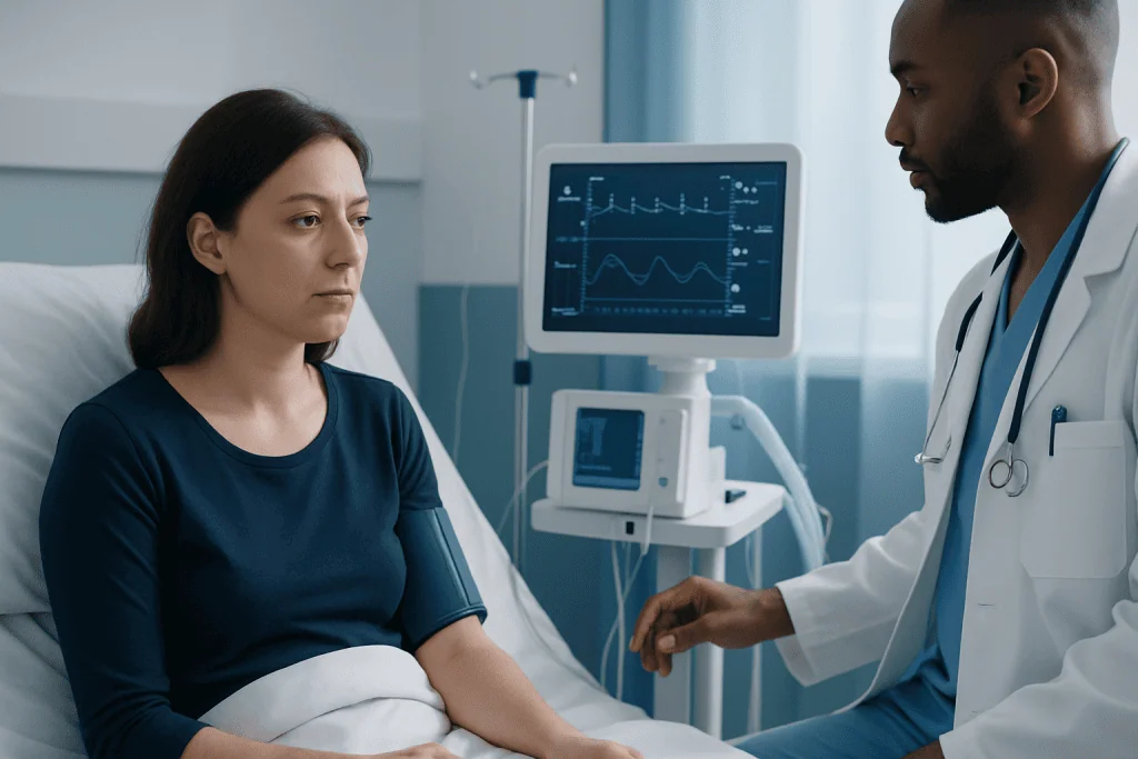 Early signs and symptoms — lactic acidosis