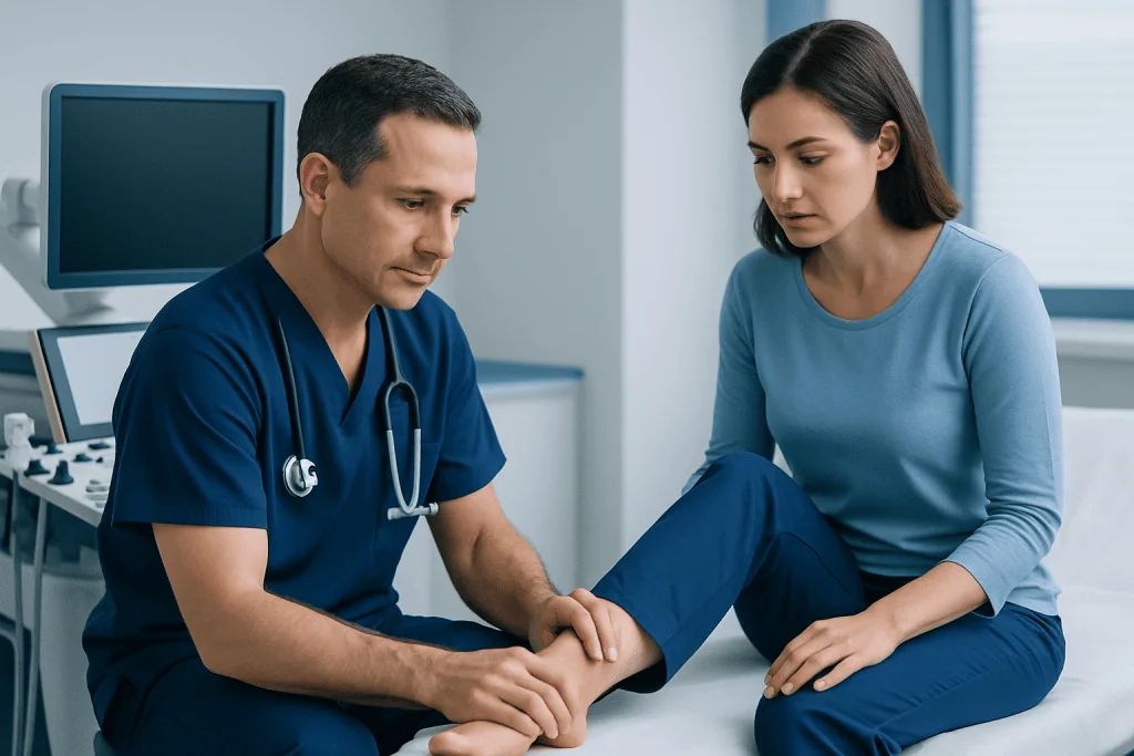 Early Signs and Symptoms — posterior tibial tendonitis