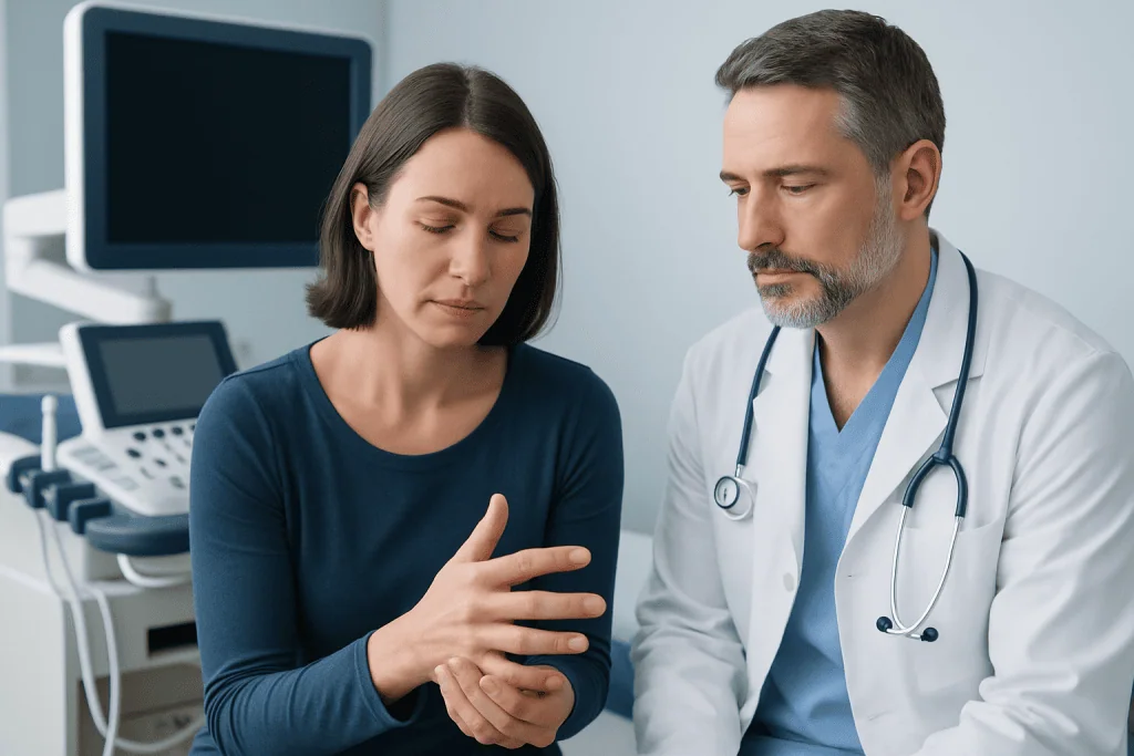 Early signs and symptoms — dactylitis