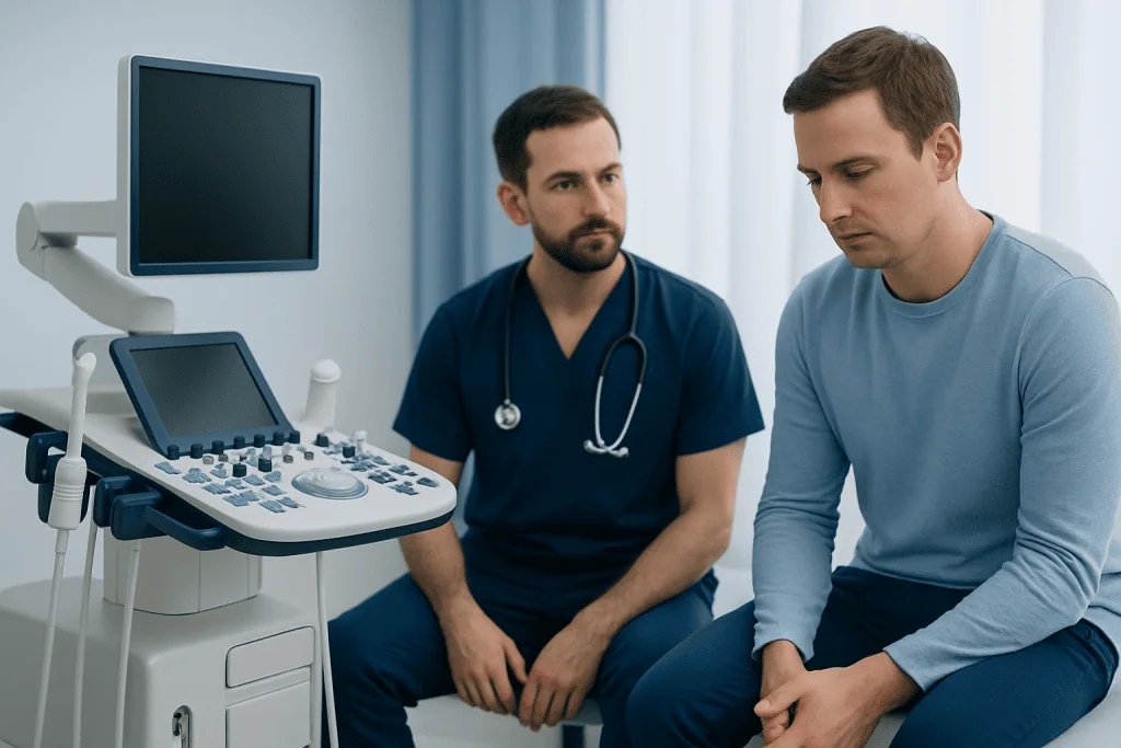 Early signs and symptoms — fimosis