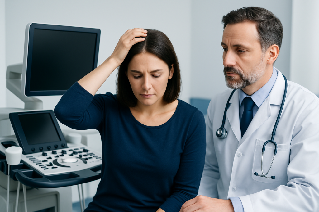 Early Signs and Symptoms — scalp infection