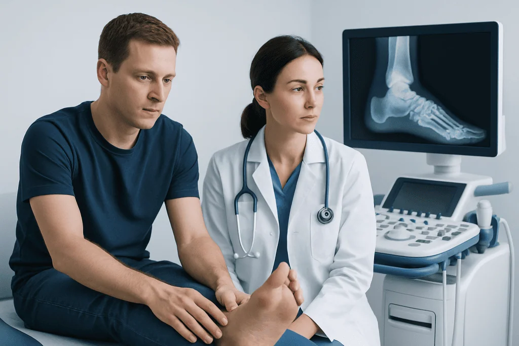 Early signs and symptoms — lisfranc disease