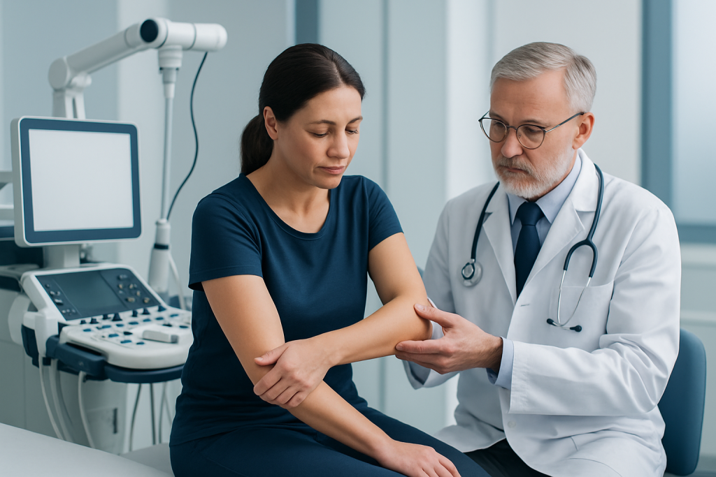 Early signs and symptoms of bursitis — bursitis