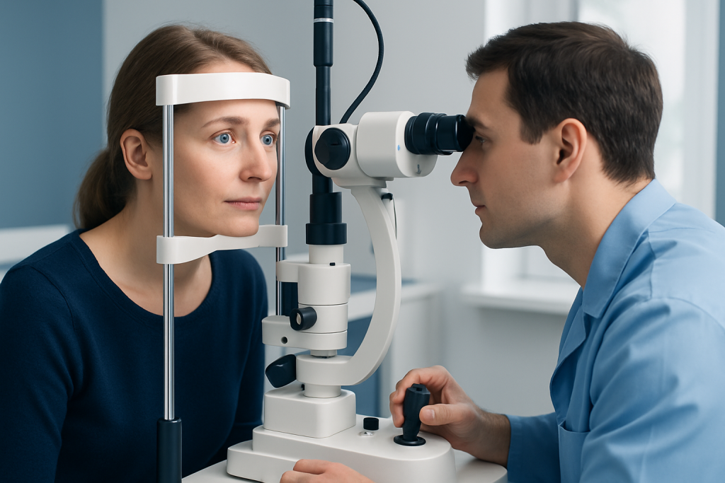 Early signs and symptoms of iritis — iritis
