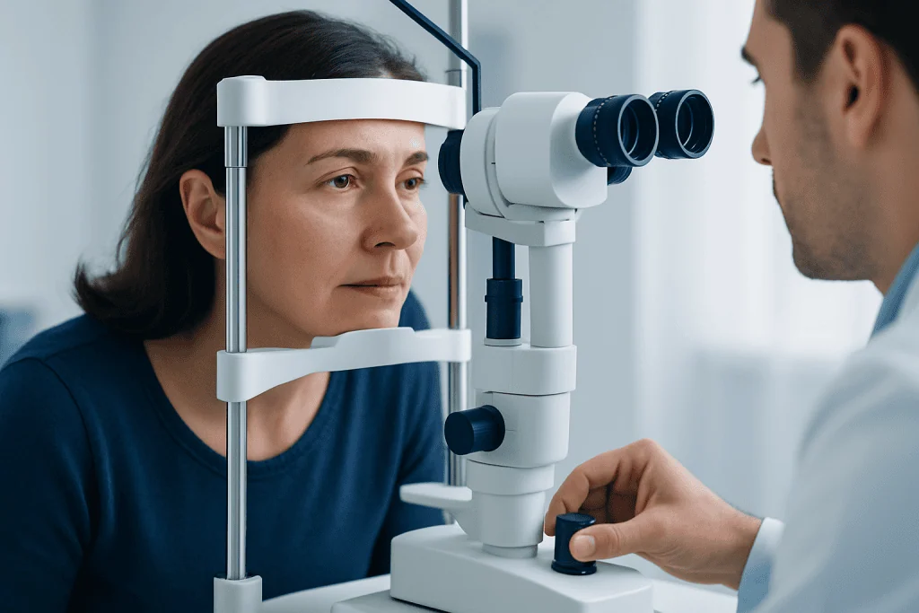 Early signs and symptoms of keratitis — keratitis