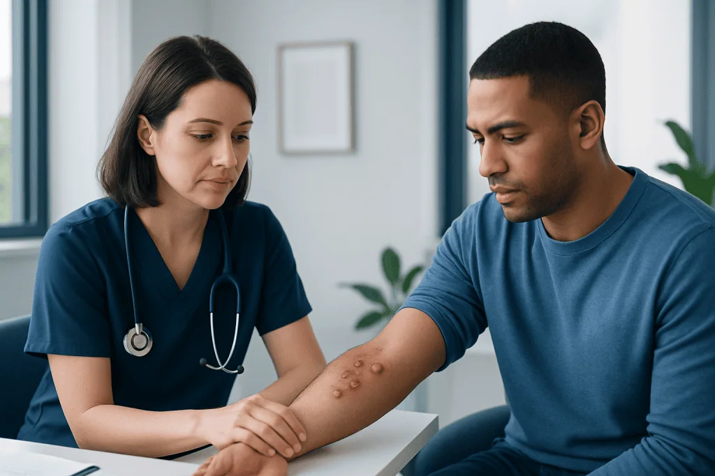 Pictures of Staph Infection: Early Signs, Risk Factors, and How It Is Treated 3 Early signs and symptoms to notice — pictures of staph infection