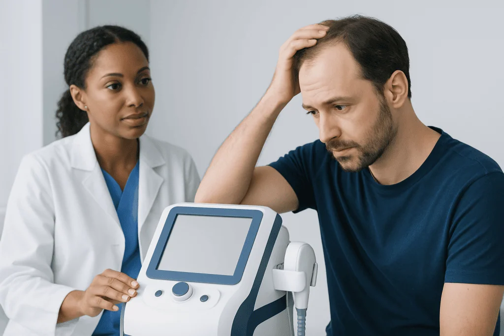 Early signs and symptoms to notice — hair thinning treatment