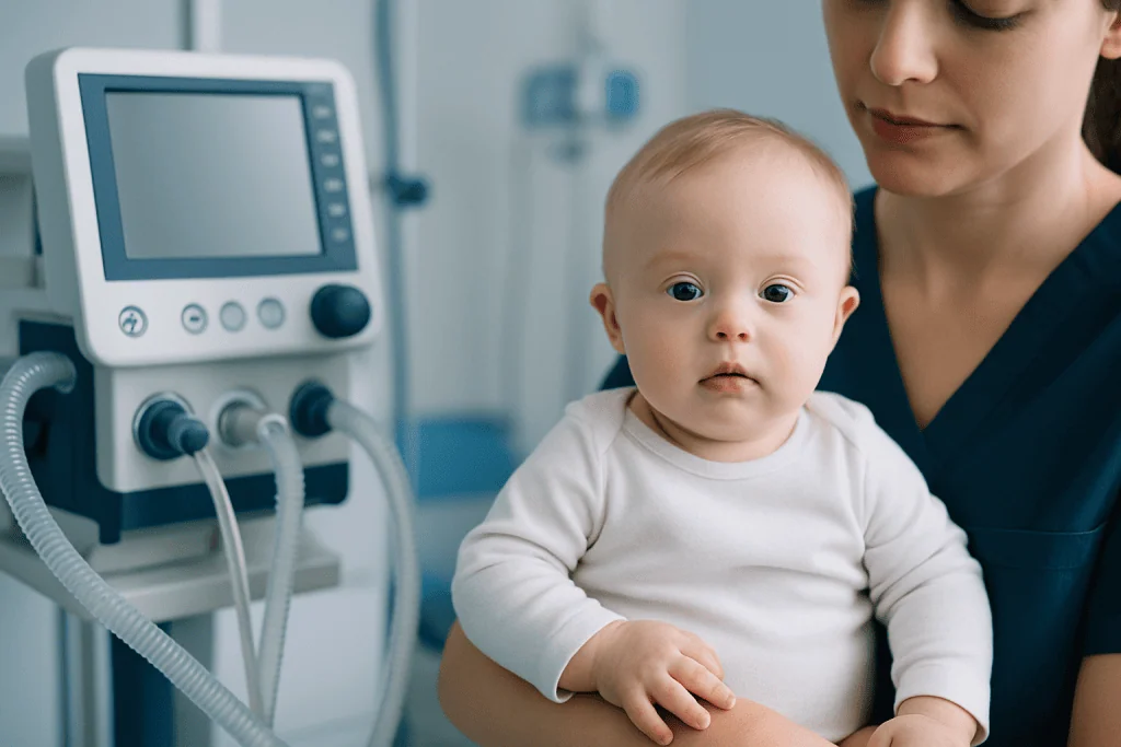Early signs in a down syndrome baby — down syndrome baby