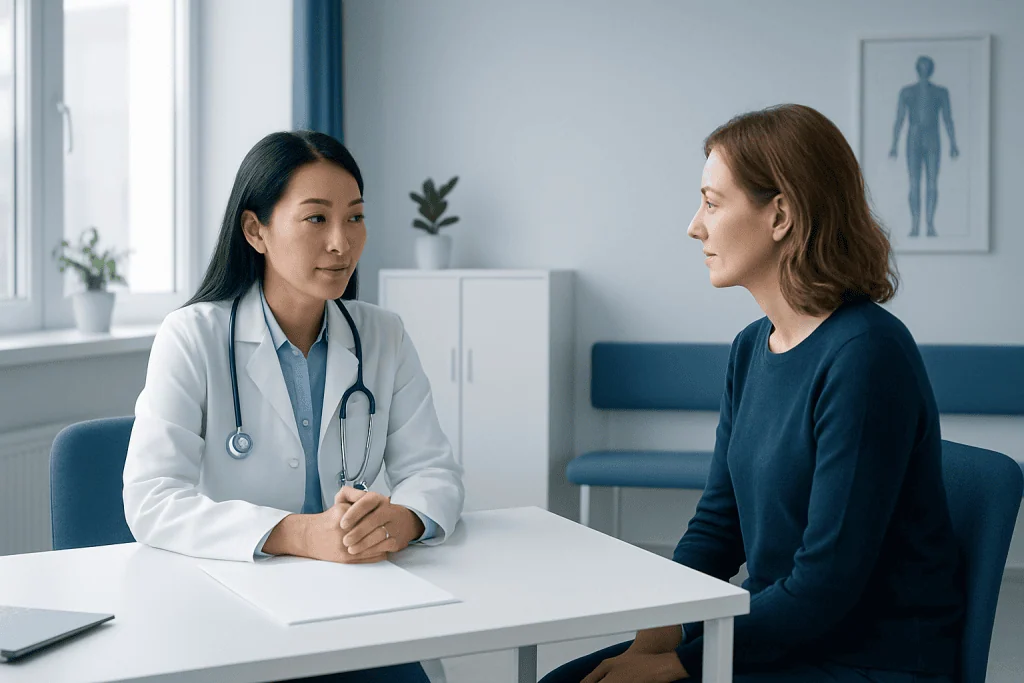 Examples of reassuring findings — reassuring