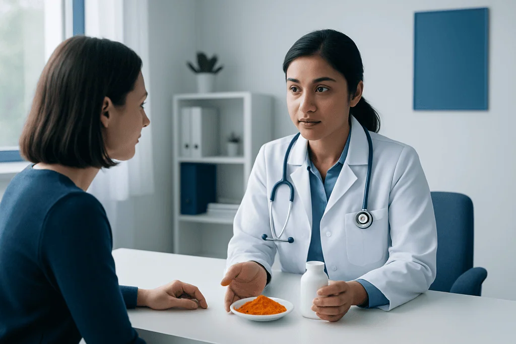 Food turmeric versus turmeric supplements — turmeric