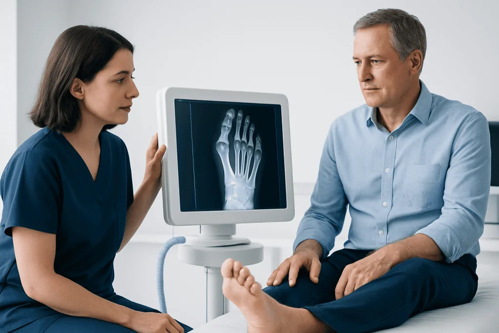 How a bunion develops — bunion