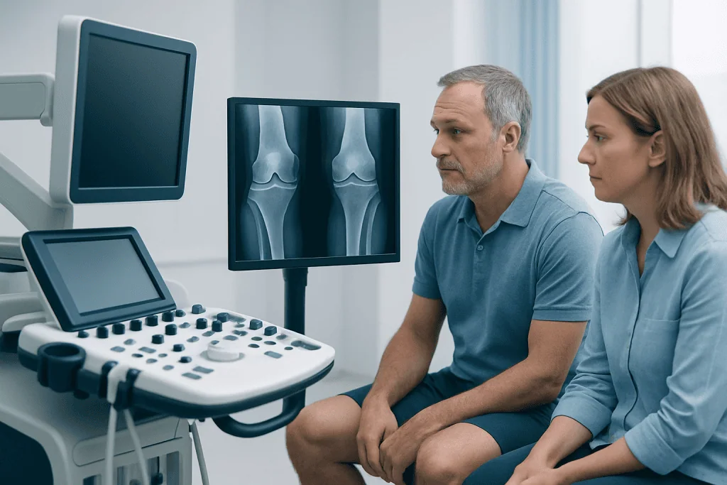 How a clinician tells them apart — varus vs valgus