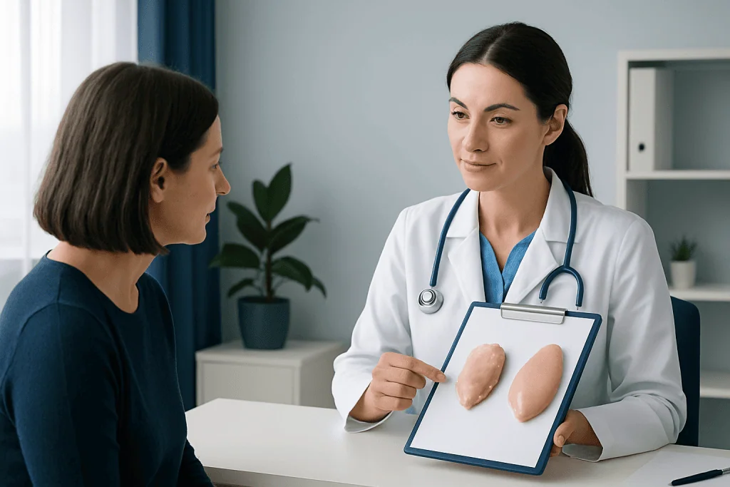 How a clinician tells them apart — chicken thighs vs breast