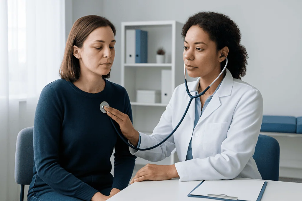 How a clinician tells them apart — rales vs rhonchi